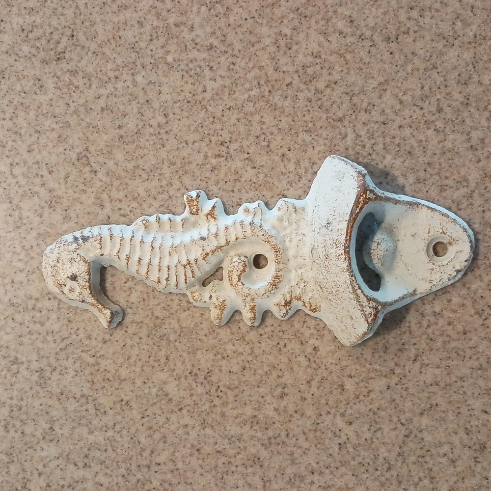 Seahorse bottle opener